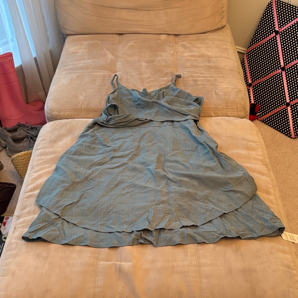 Beautiful Cupshe Teal Blue Cover-up Dress NWT Size XL